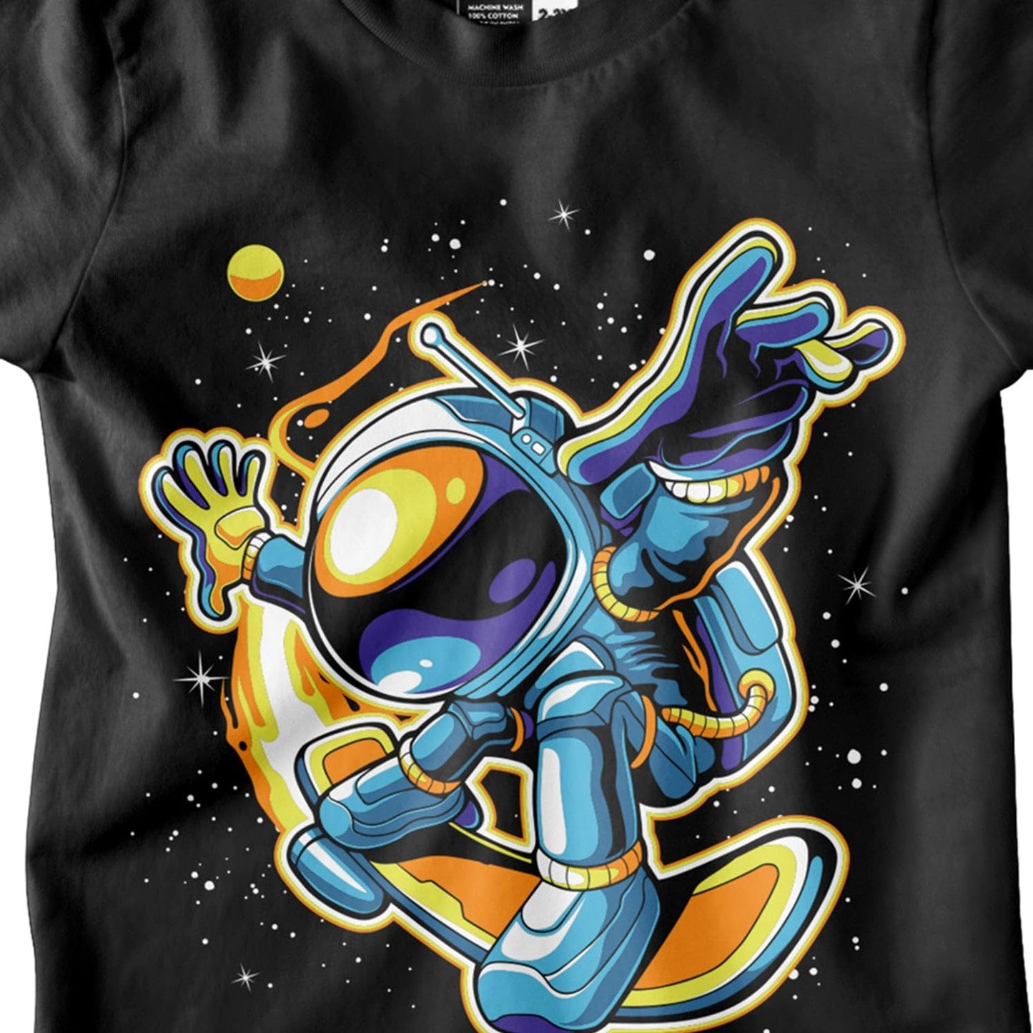 Bon Organik Boys Regular Fit T-Shirt (BON12177_Black