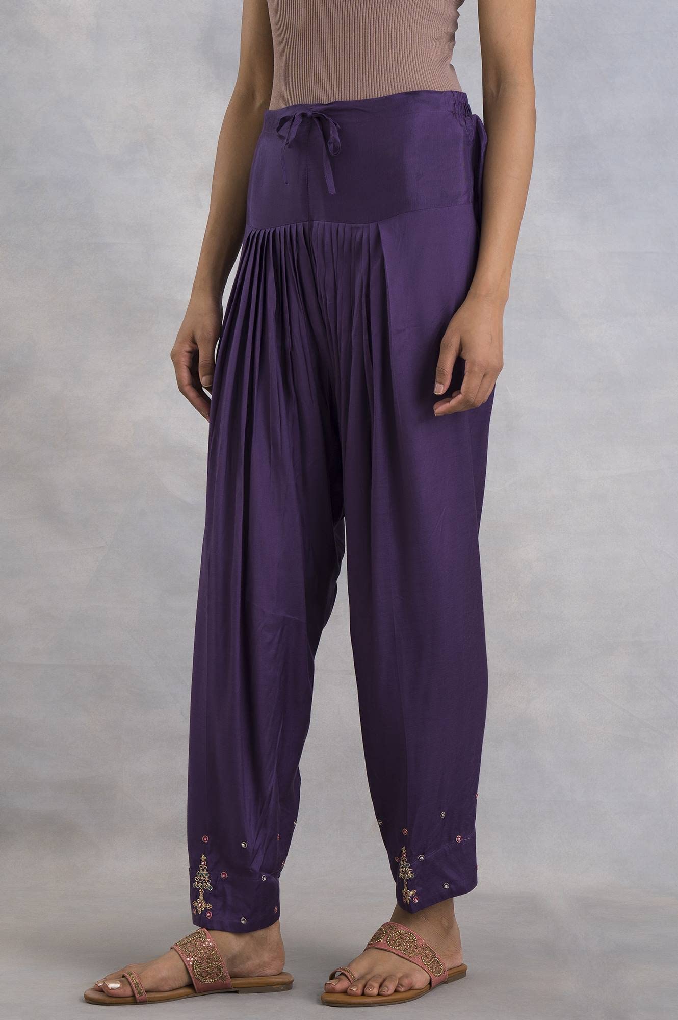 Folksong Strechable Salwar For Women | Patiala Pants For Women | W For Woman