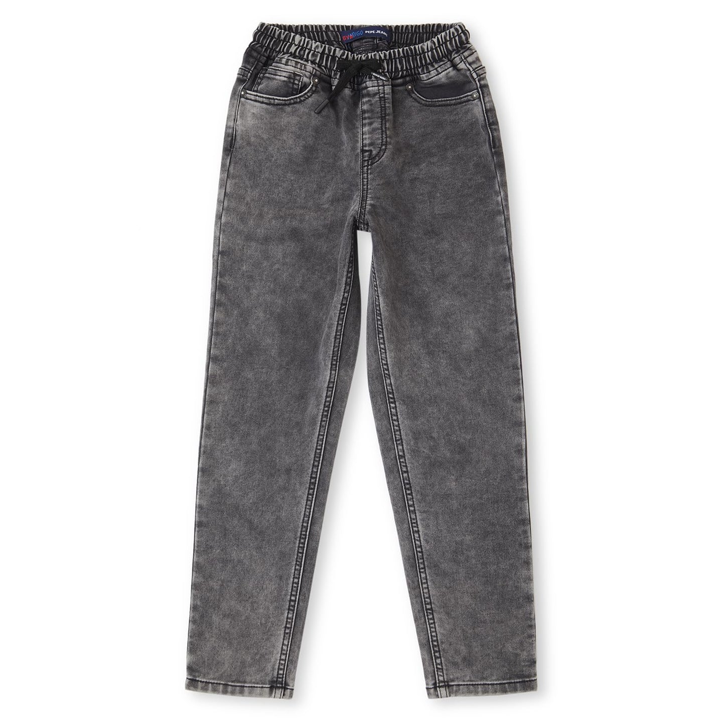 Archie Mid Waist Regaular Fit Regular Leg Jeans Grey