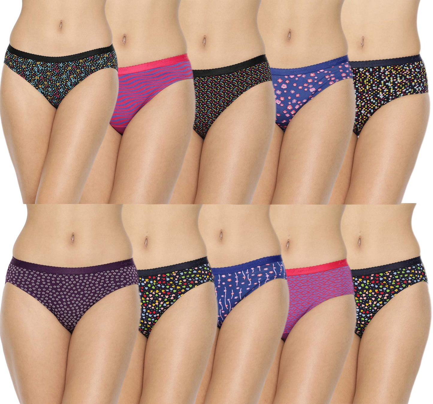 Lyra Lux WomenS Floral Cotton Panty