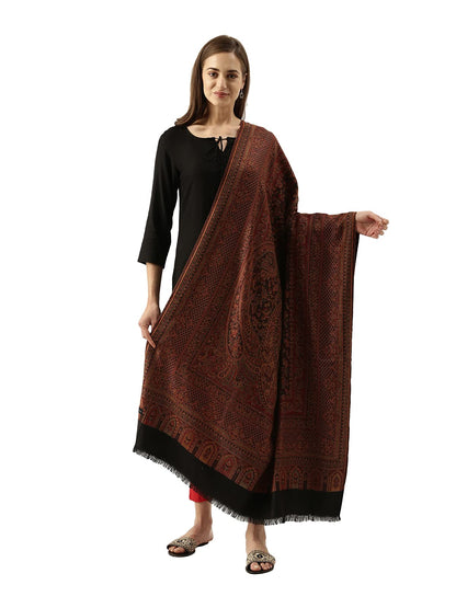 Pashmoda Women Ghazal Antique Jamawar Shawl (Size: 101 X 203 CM)