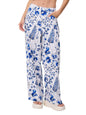 The Souled Store Disney : Once Upon A Dream Women and Girls Straight Fit Polyester Comfortable Trendy Pants White
