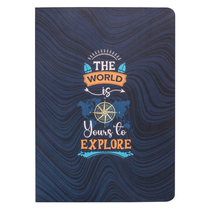 Doodle Travelogue Hard Bound B6 Travel Planner | 24 Monthly Planner Pages | 24 Motivational Quote Pages (5 X 7 Inches, 80 Gsm, 2