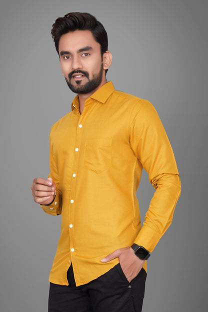 Besix Full Sleeve Green Formal Shirt For Men Cotton Regular Fit Casual - Pure Premium Branded Shirts For Men Formal Stylish Slim