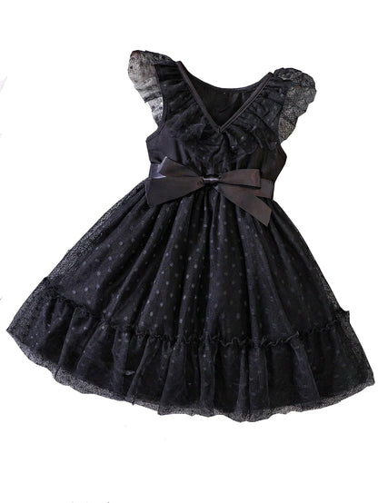 TAGAS Baby-Girls Net A-Line Knee-Length Dress