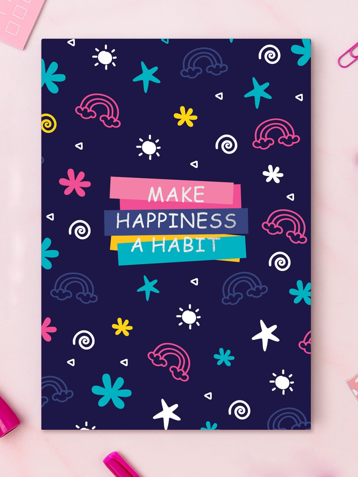 Doodle Daily 5 Minute Gratitude Journal - Positivity, Wellness & Mindfulness Journal For Teens & Adults - 90-Day Habit Builder |