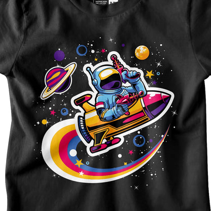 Bon Organik Boys Regular Fit T-Shirt (BON12175_Black