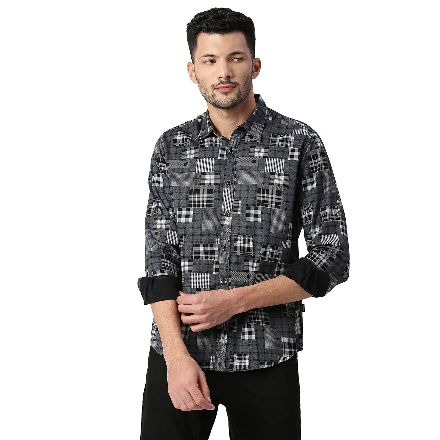 Pepe Jeans MenS Regular Fit Shirt (Pm308091999Xxl_Black