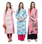 ANNI DESIGNER Women's Crepe Straight Kurta