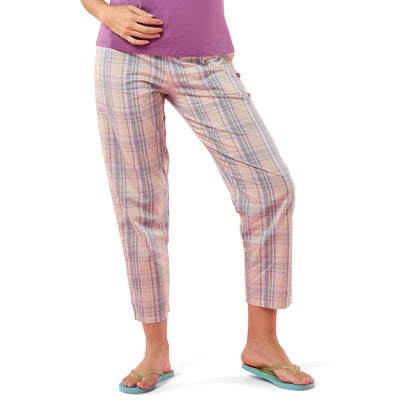 Enamor E7A1 Combed Cotton Printed Mid-Rise Relaxed Fit Hangout Shorts