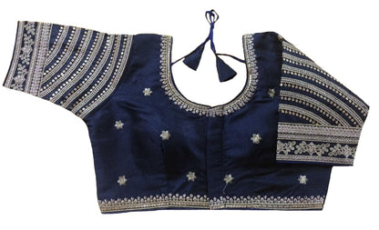 Vihu Fashion WomenS Blouse Readymade Blouse Embroidery Multi Coding Gold Thread Indian Ethnic Designer Stitched WomenS Readyma