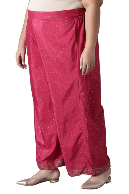 W Shantung Strechable Parallel Pants For Women | Shantung Parallel Pants For Women | Trousers For Women | W For Woman
