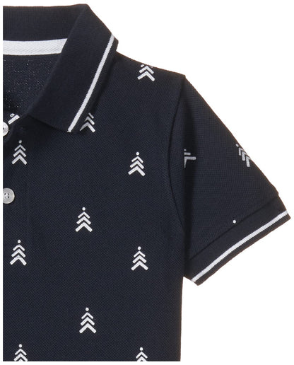 T2F Boys Cotton Regular Fit T-Shirt Navy