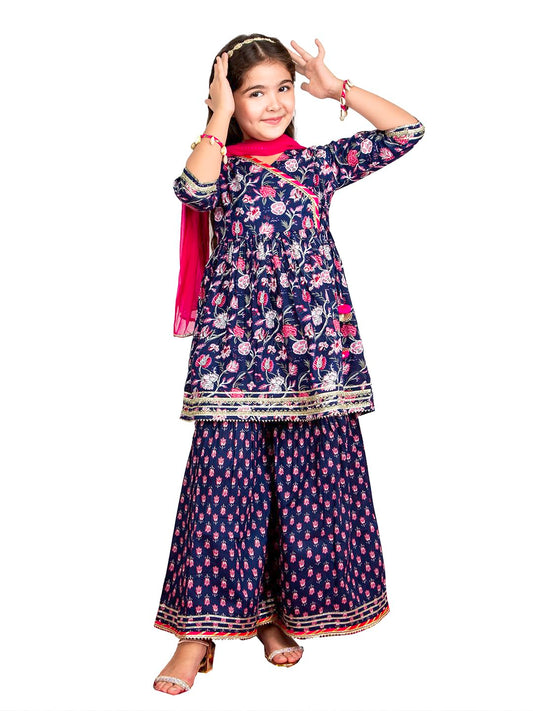 Naughty Ninos Girls Kurta Set