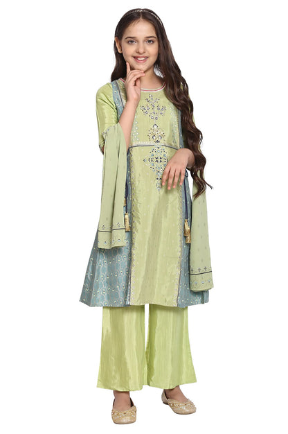 Aurelia womens Kurta, Trouser & Dupatta