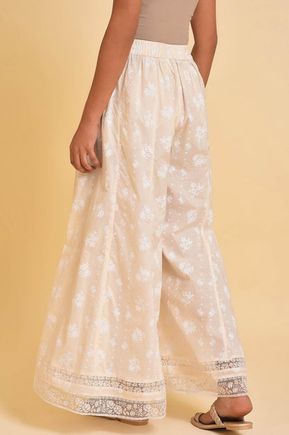 W Pure Cotton Strechable Divided Skirts for Women | Pure Cotton Divided Skirts for Women | Culottes for Women | W for Woman