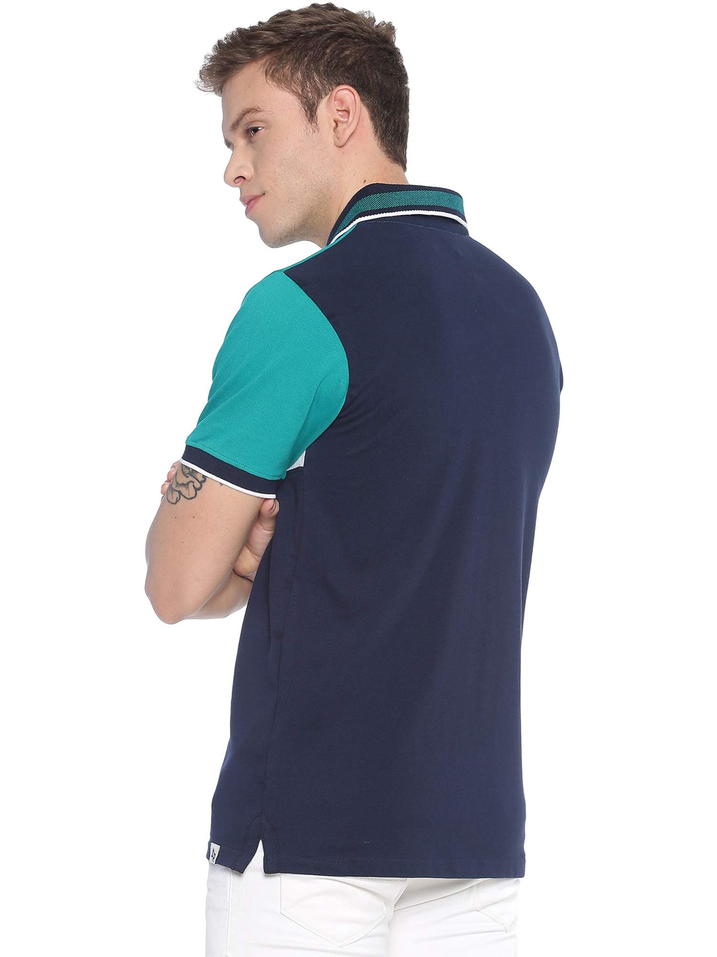 ADRO Premium Men's Regular Fit Polo T-Shirt_P20-A-MWN-MI