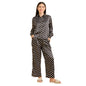 Sweet Dreams Women Printed 3 Piece Set Black