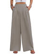 TOPLOT Trouser for Women || Loose Fit High-Waist Korean Pants || Formal Trouser for Woman || (Relaxed Fit || Casual) (Pleated-Pa