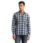 Pepe Jeans MenS Checkered Regular Fit Shirt (Pm308657_Indigo Blue