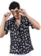 The Indian Garage Co Mens Relaxed Fit Shirt (0823-SHSRRS-10-01_Black