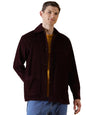 Thomas Scott Mens Striped Relaxed Fit Shirt (TS1170_Wine