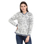 Modeve Women Floral Print White Casual Sweater For Winter||Winterwear||