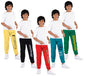 Kyda Kids Boys 100% Cotton Loose Fit Trackpants (Pack Of 5) Multicolour
