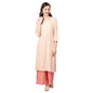 Idalia Peach Kurta With A Pair Of Palazzo