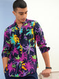 KETCH Men Long Sleeve Semi Fit KHSH001782 Blue S