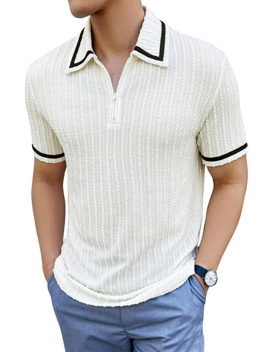 Greciilooks MenS Stylish Half Sleeve Casual T-Shirt  Plain & Trendy White