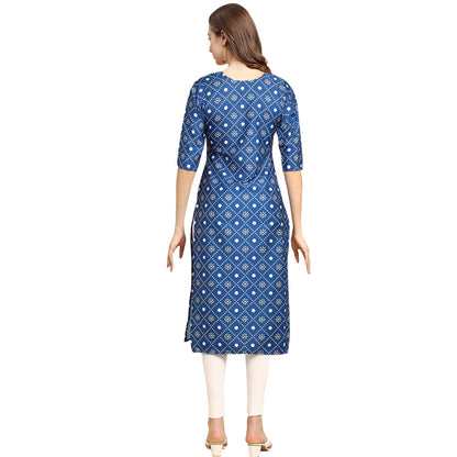 Pinkmint Women'S Crepe Digital Print Straight Kurta(Pack Of 6)[Qv-365-353-335-332-362-360-Xl]