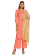 Aurelia WomenS Rayon Kurta Pant With Dupatta (21Onas12345-603276-Peach-S), Small, Pink