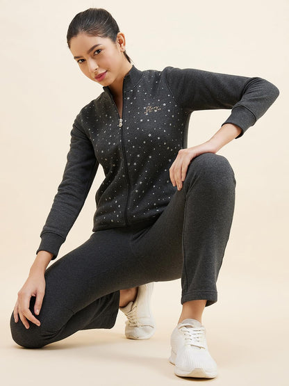 Sweet Dreams Women Printed Tracksuit