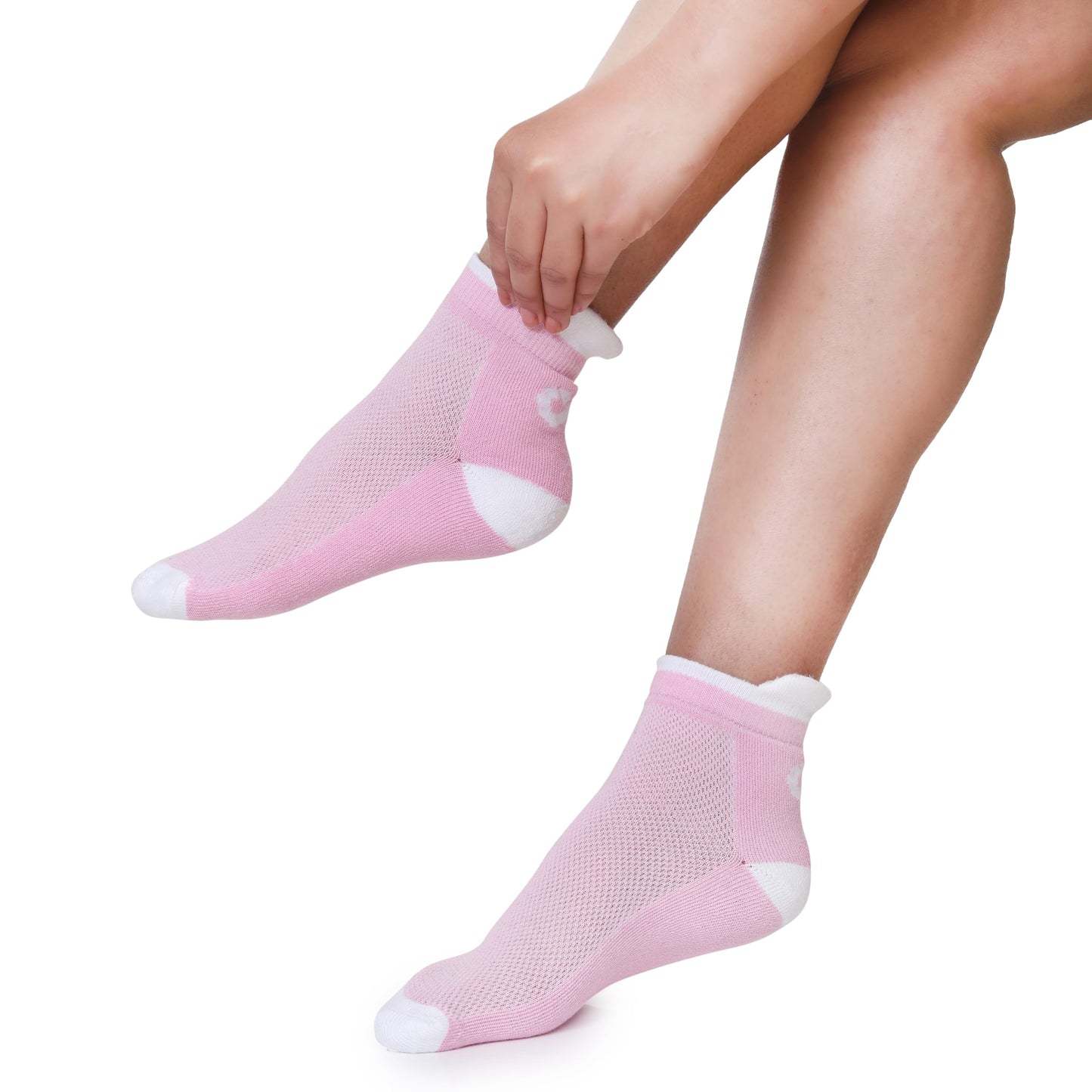 Xjarvis Mexico WomenS Ankle Socks - Half Terry Cushioned Sole, Breathable Combed Cotton, Odour-Free - For Running, Gym, Sports