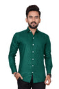 Besix Full Sleeve Green Formal Shirt For Men Cotton Regular Fit Casual - Pure Premium Branded Shirts For Men Formal Stylish Slim