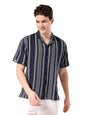 The Indian Garage Co Mens Relaxed Fit Shirt (0923-SHMKRS-11-01_Indigo