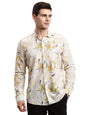 Turtle Mens Printed Cotton Shirt | Multi-Color Slim Fit Full Sleeve Casual Shirt for Men | Pure Cotton Multi-Color Full Sleeve S