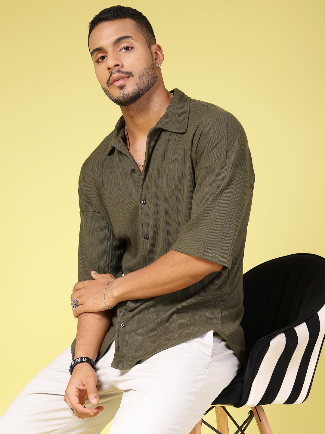 Rigo Cotton Oversized Shirts for Men | Half Sleeves Hawaiian Shirts for Men | Summer Oversized Shirts Shirt for Men | Oversized