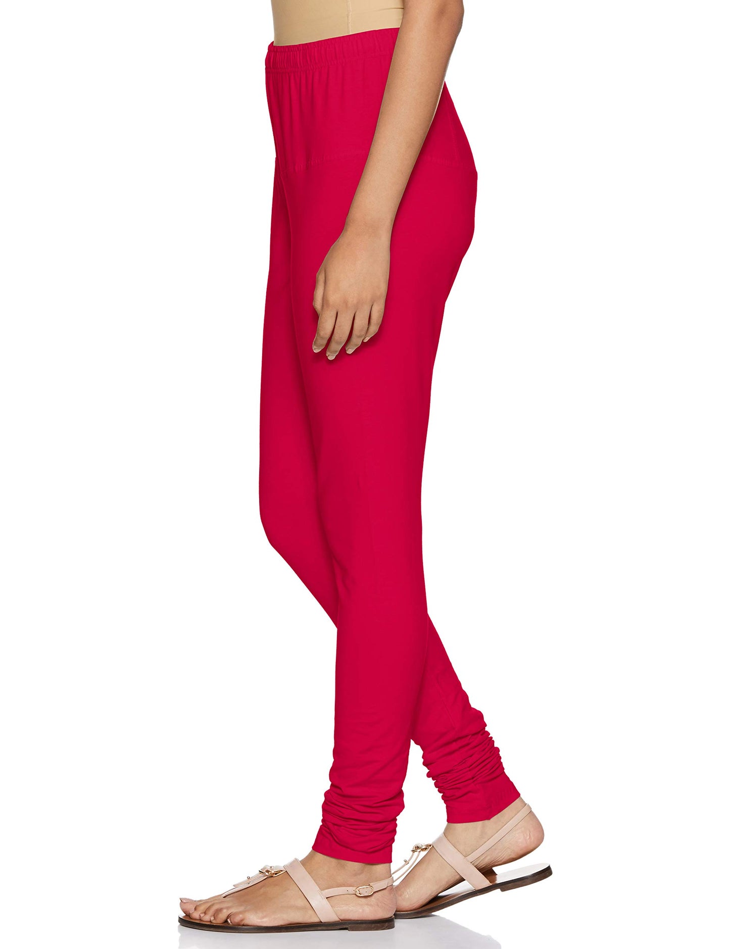 Rupa Softline Women'S Churidar Leggings (Pls Chr Lg(1005) _Raspberry_Free Size)