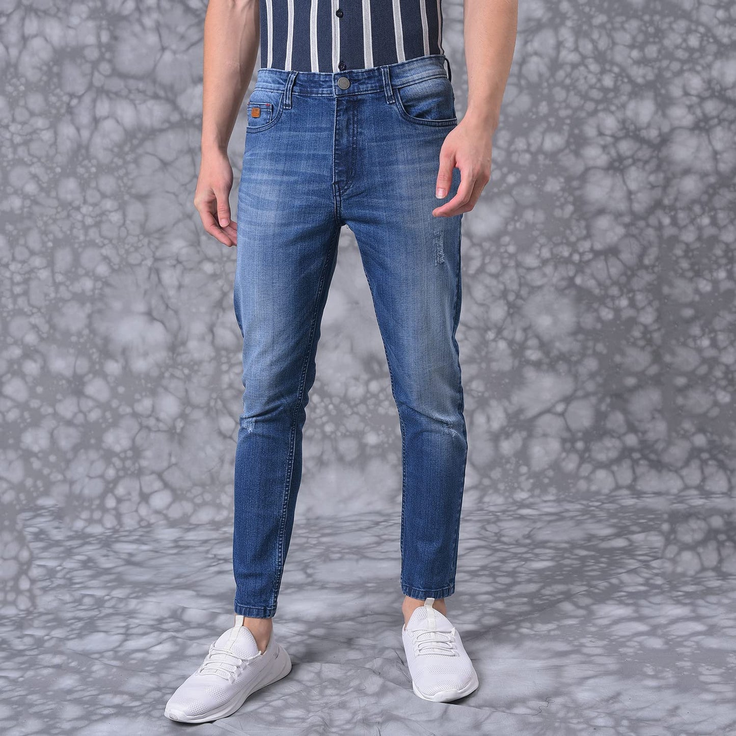 Campus Sutra Men Solid Stylish Casual Denim Jeans