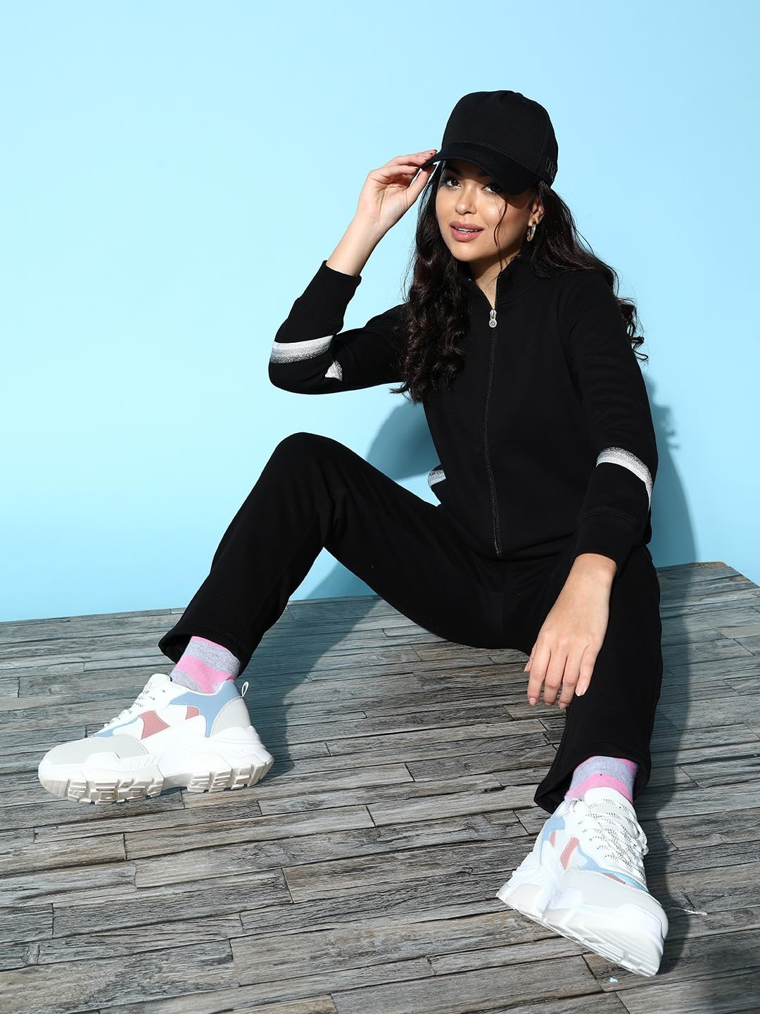 Sweet Dreams Women Solid Tracksuit