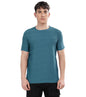 SHODOX Mens Polycotton Regular Fit Half Sleeve Tshirt for Men, Solid Round Neck Tshirts - (Pack of 1)