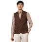 Wintage Men'S: Tweed Wool Brown Modi Nehru Jacket : 38/S