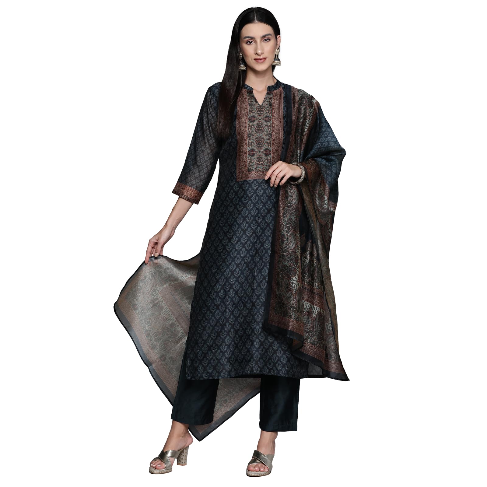 Varanga WomenS Tribal Regular Fit Shirt  Stylish And Comfortable Ethnic Wear For Women