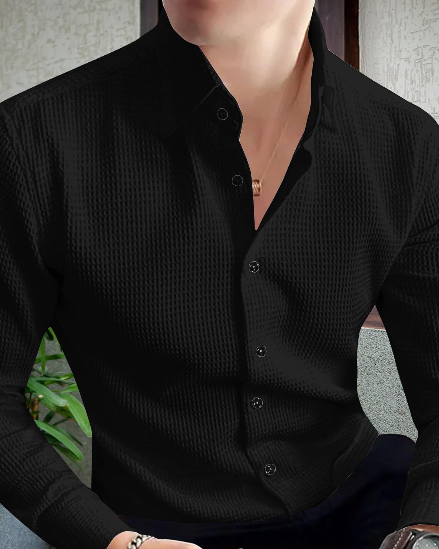 I Enterprise Casual Shirt For Men|| Regular Fit Shirt For Men|| Men Stylish Shirt || Men Solid Shirt With Spread Collar & Long S