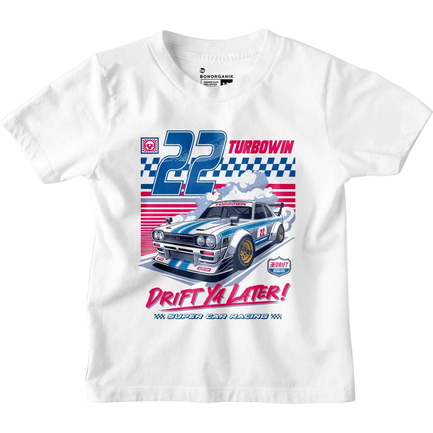 Bon Organik Boys Regular Fit T-Shirt (BON12148_White