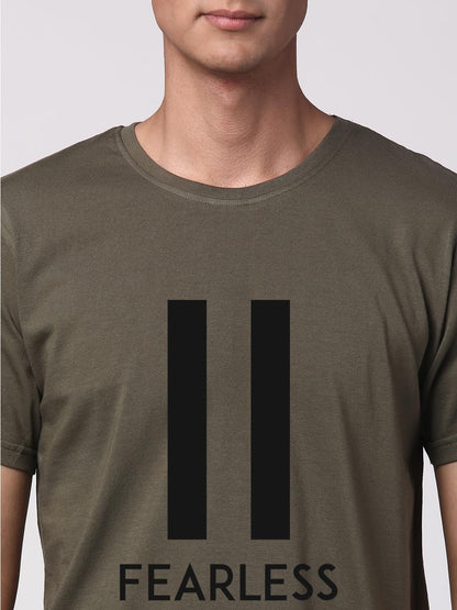 ADRO Mens Fearless Printed Cotton T-Shirt_RN24-L2-FRLS-OL