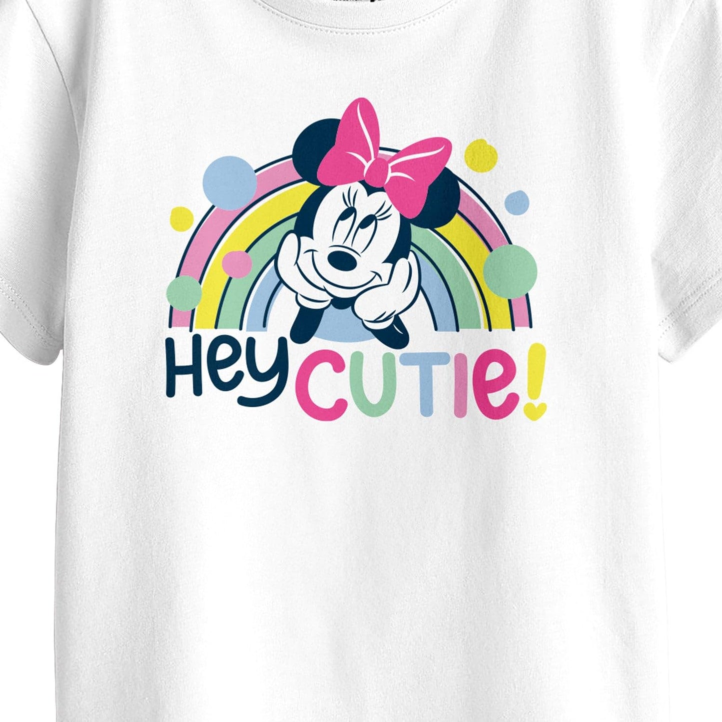 Bon Organik Girls Regular Fit T-Shirt (BON11416_White