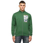 Pepe Jeans MenS Cotton Collared Neck Regular Fit Sweatshirt (Pm582656_Green_Medium)